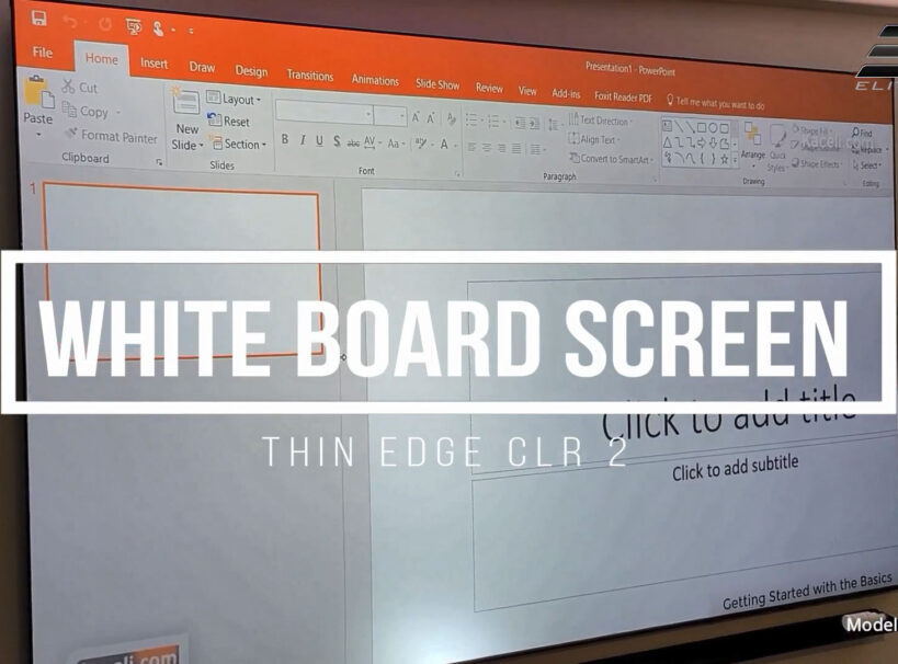 Joelster Reviews the WhiteBoardScreen Thin Edge CLR® 2