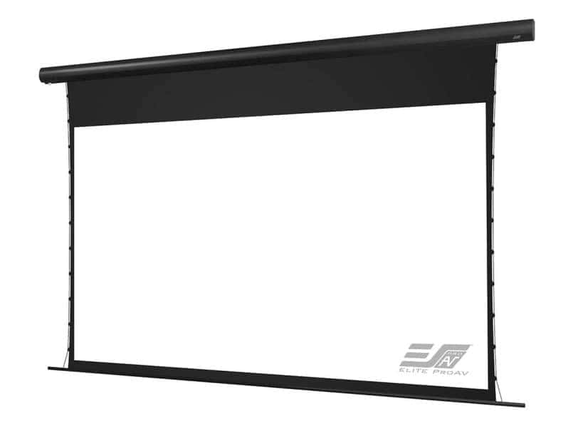 Quality projector screen for professional presentations and home theaters.