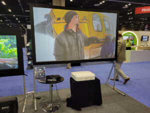 Elite ProAV® will Unveil New Portable, Ceiling Ambient Light Rejecting Screen at InfoComm 2022