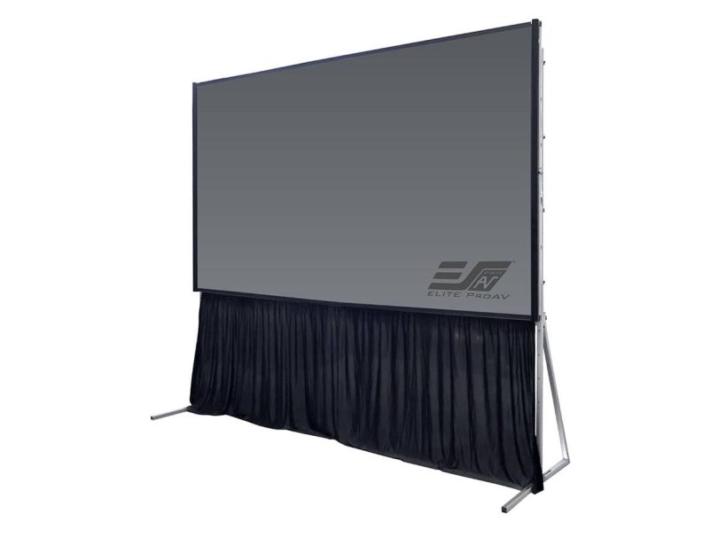 EliteProAV Commercial Projector Screen Grade projector screen for presentations and events.