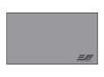 EliteProAV commercial grade projector screen for professional presentations.