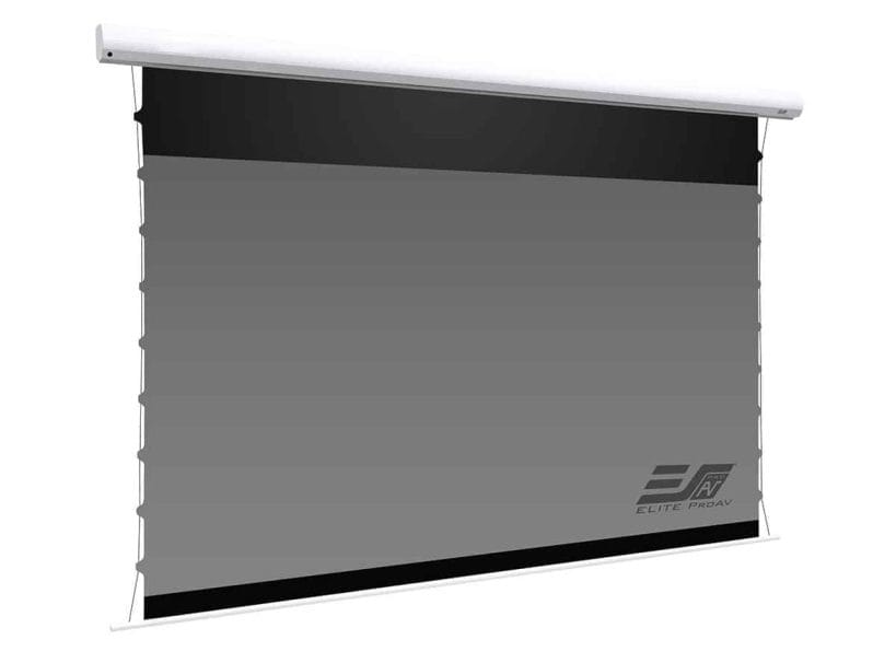 EliteProAV Commercial Projector Screen High-quality commercial projector screen with sleek design for professional presentations.