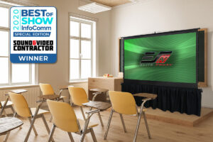 Elite ProAV’s Award Winning Projection Screens Featured at Projection Expo 2020 and InfoComm Connected 2020