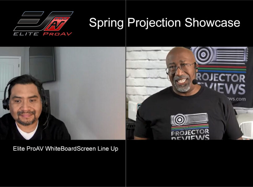 Projector Reviews WhiteBoardScreen Line Up Projector Showcase