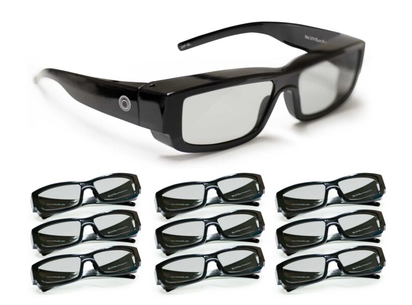 glasses02 AFlex5D Glasses, passive 3D , digital multi-projector stacking system