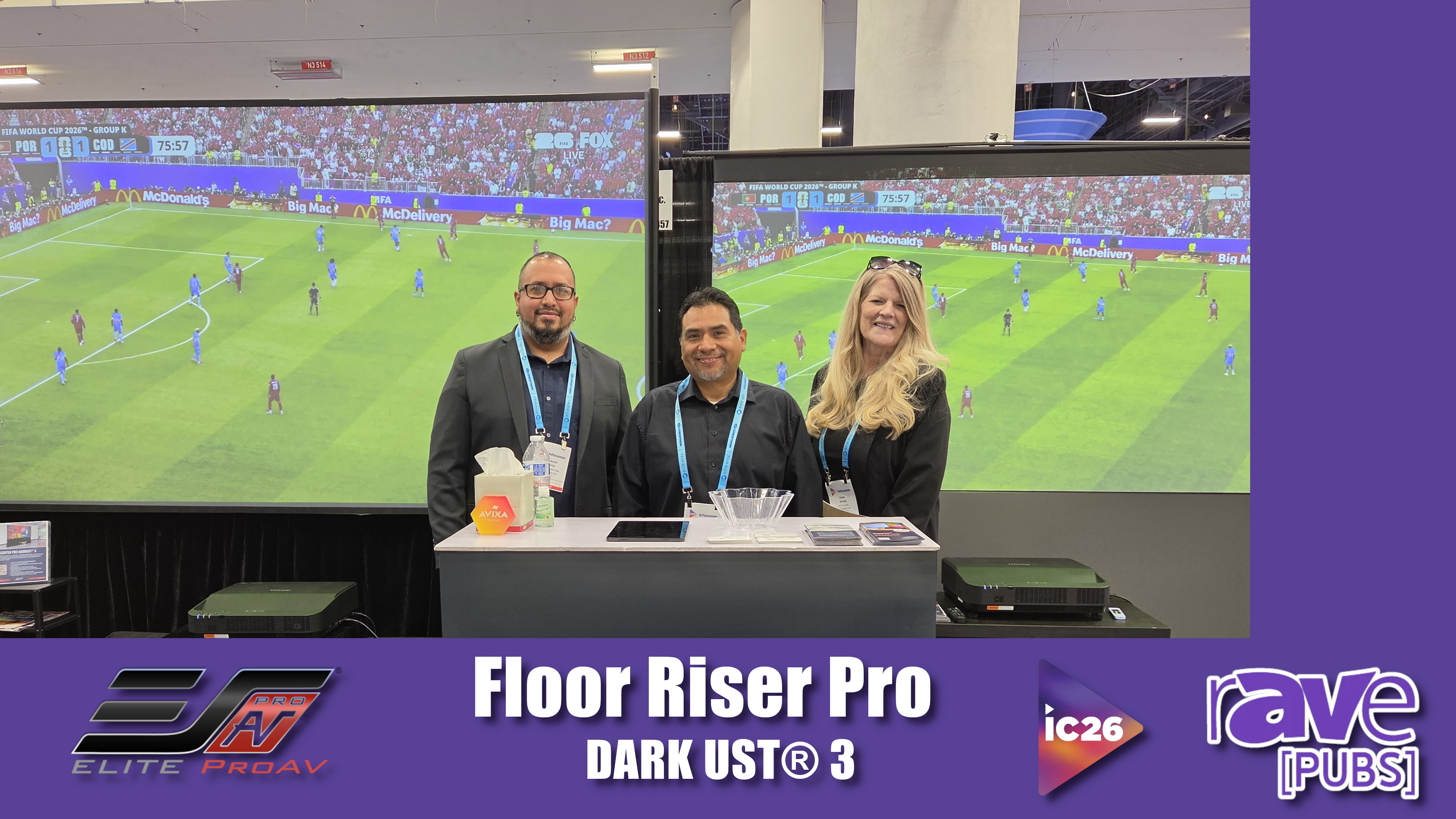 Floor Riser Pro DarkUST® 3 Featured Interview | Infocomm2026 x rAVE